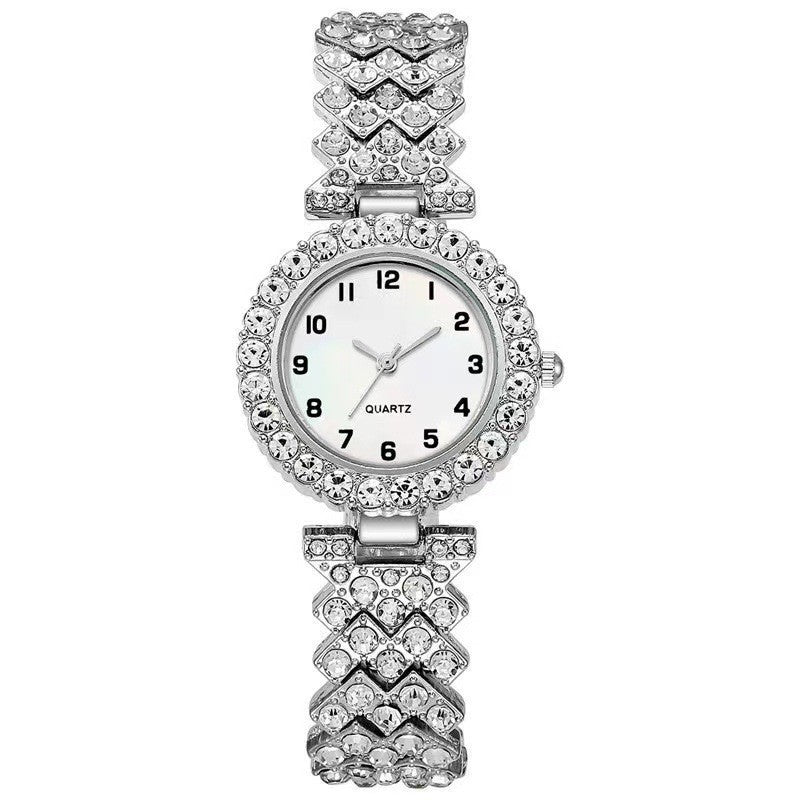 Fashion Jewelry 2pcs Luxury Fashion Women Watch Set.