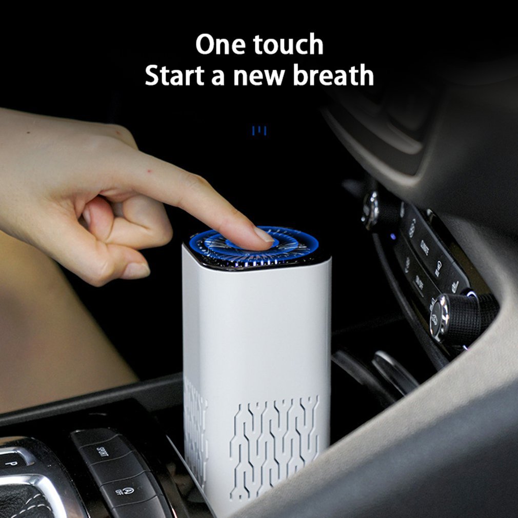 Car Air Purifier Portable Negative Ion Generator Remove