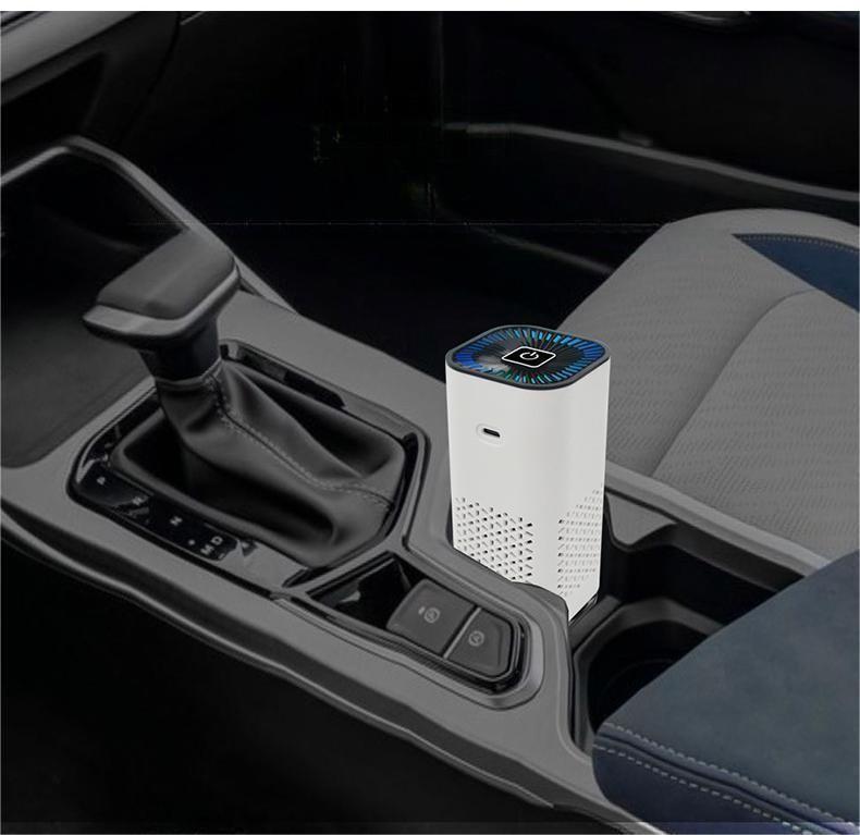Car Air Purifier Portable Negative Ion Generator Remove