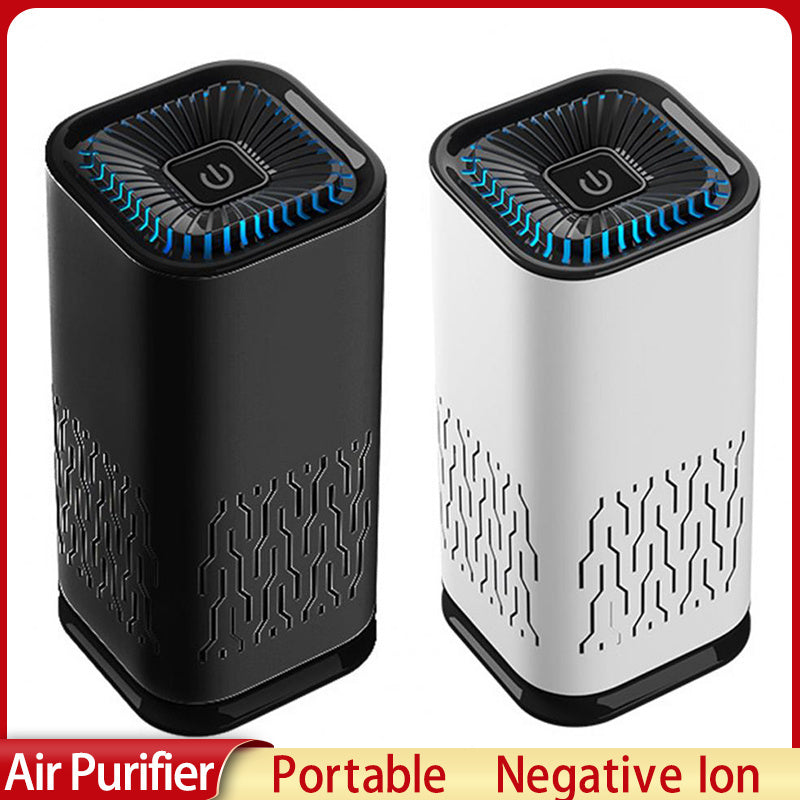 Car Air Purifier Portable Negative Ion Generator Remove