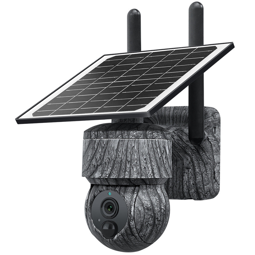 Outdoor Camouflage Solar Waterproof Surveillance Camera Night Vision